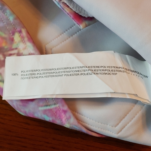 MINKPINK Pink Splatter Hi Rise Shorty Shorts Sz M - Picture 5 of 8